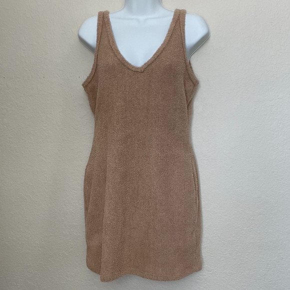 Furry Mini Dress - Picture 3 of 4